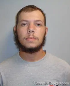 Mugshot of Jordan Tanner Hensley booked in Haywood County, North Carolina on April 9, 2026