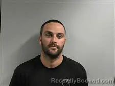 Mugshot of Joshua Adam Barrett booked in Haywood County, North Carolina on May 10, 2026