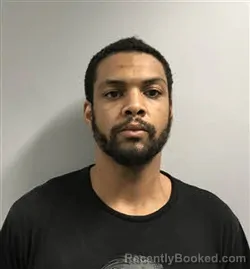Mugshot of Riccquise Trevon Byfield booked in Haywood County, North Carolina on August 23, 2026