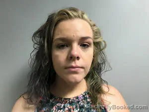 Mugshot of Kassidy Nicole Gibson booked in Haywood County, North Carolina on August 25, 2026