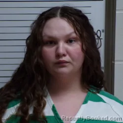 Mugshot of SAVHANNA ROSE HARDIN booked in Brown County, Indiana on April 2, 2026