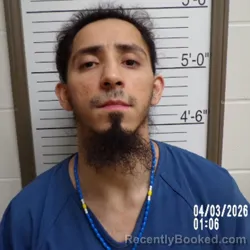 Mugshot of Jose Manuel Villeda Gomez booked in Brown County, Indiana on April 3, 2026