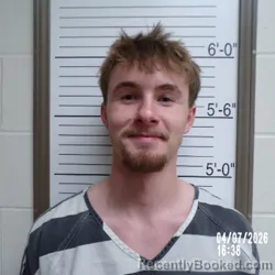 Mugshot of Matthew Kenneth Horn booked in Brown County, Indiana on April 7, 2026