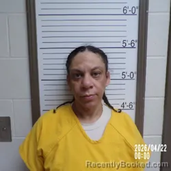 Mugshot of Nicki Diane Golden-Fields booked in Brown County, Indiana on April 22, 2026