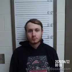 Mugshot of Gage Curtis-Michael Walden booked in Brown County, Indiana on April 22, 2026