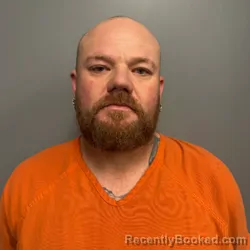 Mugshot of Joshua James Goodine booked in Brown County, Indiana on May 22, 2026