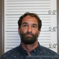 Mugshot of Jared Ryan Kipfer booked in Brown County, Indiana on July 6, 2026