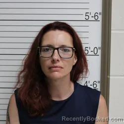 Mugshot of Chasity Dawn Stoddard booked in Brown County, Indiana on July 16, 2026