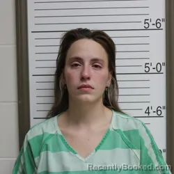 Mugshot of Emily A Earnshaw booked in Brown County, Indiana on July 25, 2026
