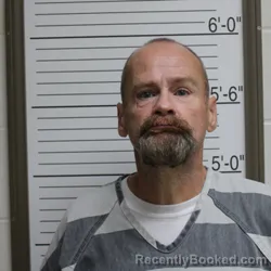 Mugshot of Douglas Dee Ferguson booked in Brown County, Indiana on July 28, 2026