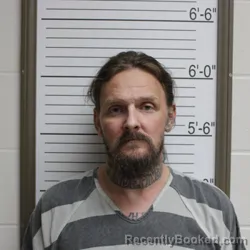 Mugshot of Anthony William Hardy booked in Brown County, Indiana on July 28, 2026