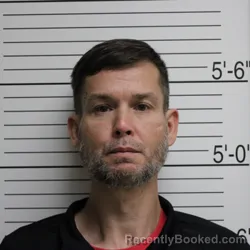Mugshot of Ronald Denny Clements booked in Brown County, Indiana on August 17, 2026