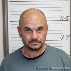 Mugshot of Cole Roberts booked in Brown County, Indiana on August 25, 2026