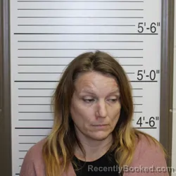 Mugshot of Natasha Nicole Baker booked in Brown County, Indiana on August 25, 2026