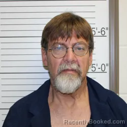 Mugshot of Russell P Seger booked in Brown County, Indiana on August 28, 2026