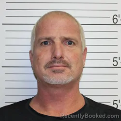 Mugshot of Daniel Robert Nott booked in Brown County, Indiana on August 31, 2026
