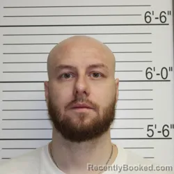 Mugshot of Jesse James Sparks booked in Brown County, Indiana on September 28, 2026