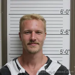 Mugshot of Trevor William Braden booked in Brown County, Indiana on September 29, 2026