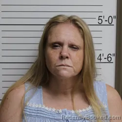 Mugshot of Brittney Lee Gellinger booked in Brown County, Indiana on October 2, 2026