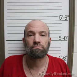 Mugshot of Shawn James Tatman booked in Brown County, Indiana on October 5, 2026