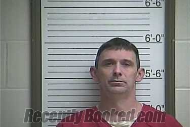 Booking photo from Brown County, Indiana