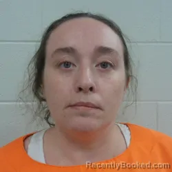 Mugshot of Cassie Rose Burge booked in Carroll County, Indiana on March 16, 2026