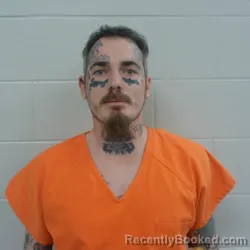 Mugshot of Cameron Eugene Brovont booked in Carroll County, Indiana on March 22, 2026