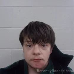 Mugshot of Tye Joseph Blankenship booked in Carroll County, Indiana on March 29, 2026