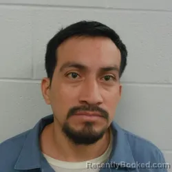 Mugshot of Josafat Rodriguez Montiel booked in Carroll County, Indiana on March 30, 2026