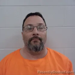 Mugshot of Shane Sparger booked in Carroll County, Indiana on April 3, 2026