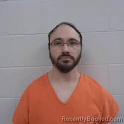 Mugshot of Travis E Loughry booked in Carroll County, Indiana on April 3, 2026