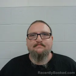 Mugshot of Cory Scott Whitaker booked in Carroll County, Indiana on May 15, 2026