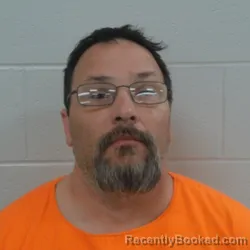 Mugshot of Shane Sparger booked in Carroll County, Indiana on April 24, 2026