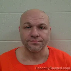 Mugshot of Chad Michael Burge booked in Carroll County, Indiana on June 16, 2026