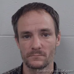 Mugshot of Nickolas J. Dicks booked in Carroll County, Indiana on May 8, 2026