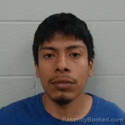 Mugshot of Moises Bautista booked in Carroll County, Indiana on June 1, 2026