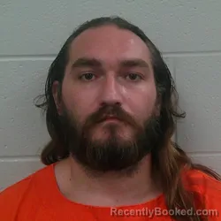 Mugshot of Brandon Carpenter booked in Carroll County, Indiana on July 8, 2026