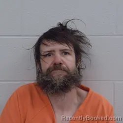 Mugshot of Brian Lee Fry booked in Carroll County, Indiana on April 21, 2026