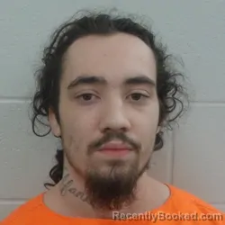 Mugshot of Caden Matthew Locklear booked in Carroll County, Indiana on April 22, 2026