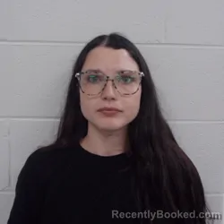 Mugshot of Angelina Jozy Anderson booked in Carroll County, Indiana on May 4, 2026