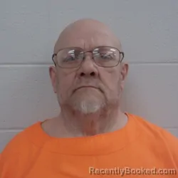 Mugshot of William E Hall booked in Carroll County, Indiana on May 17, 2026