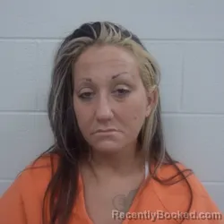 Mugshot of Jenelle Faye Bader booked in Carroll County, Indiana on May 20, 2026