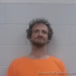 Mugshot of Andrew J Faucett booked in Carroll County, Indiana on May 20, 2026