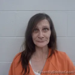 Mugshot of Jamie Mae-Dean Stevens booked in Carroll County, Indiana on May 24, 2026