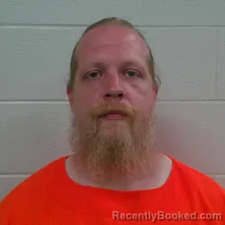 Mugshot of Dustin A Blevins booked in Carroll County, Indiana on June 15, 2026