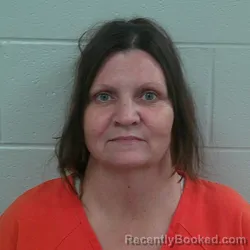 Mugshot of Shelley Ann Poczos booked in Carroll County, Indiana on July 4, 2026