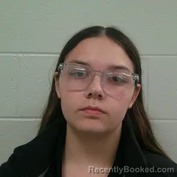 Mugshot of Jayla Jasmin Justice booked in Carroll County, Indiana on July 14, 2026