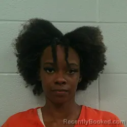 Mugshot of Monaye Natacia Peavy booked in Carroll County, Indiana on August 23, 2026