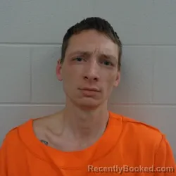 Mugshot of Cody Leeds booked in Carroll County, Indiana on September 11, 2026