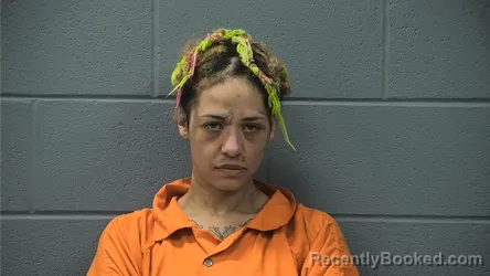 Mugshot of KEESHA MARIE PIGG booked in Cass County, Indiana on March 27, 2026